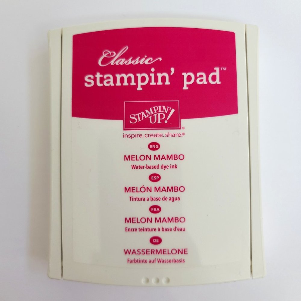 🎀SOLD🎀 Stampin Up! Classic Stampin' Pad - Melon Mambo